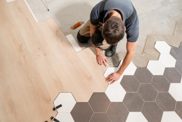 Flooring installation services in Westford